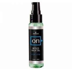 Пролонгатор для чоловіків Sensuva - ON Bold (29 мл) із солодко-м'ятним смаком Пролонгатор для чоловіків Sensuva - ON Bold (29 мл) із солодко-м'ятним смаком