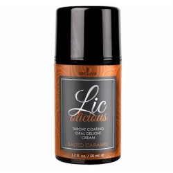 Гель для мінету Sensuva - Lic-o-licious Salted Caramel (50 мл), маслянистий, без цукру Гель для мінету Sensuva - Lic-o-licious Salted Caramel (50 мл), маслянистий, без цукру