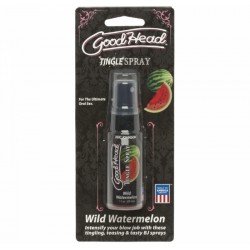 Спрей для мінету Doc Johnson GoodHead Tingle Spray – Watermelon (29 мл) зі стимулюючим ефектом Спрей для мінету Doc Johnson GoodHead Tingle Spray – Watermelon (29 мл) зі стимулюючим ефектом