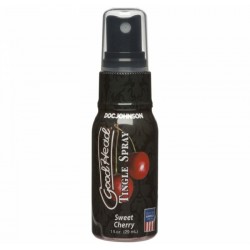 Спрей для мінету Doc Johnson GoodHead Tingle Spray –  Sweet Cherry (29 мл) зі стимулюючим ефектом Спрей для мінету Doc Johnson GoodHead Tingle Spray –  Sweet Cherry (29 мл) зі стимулюючим ефектом