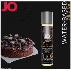 Лубрикант на водній основі System JO GELATO Double Chocolate (30 мл) без цукру Лубрикант на водній основі System JO GELATO Double Chocolate (30 мл) без цукру