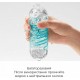 Мастурбатор Tenga Spinner 04 Pixel з пружною стимулювальною спіраллю всередині