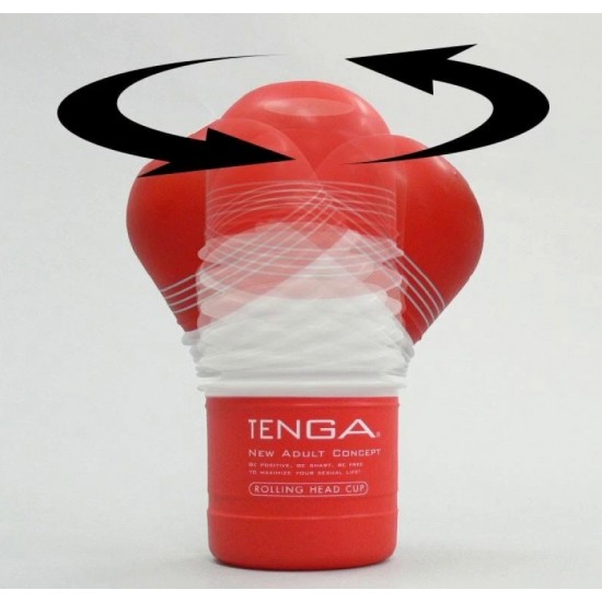 Мастурбатор Tenga Rolling Head Cup з інтенсивною стимуляцією головки