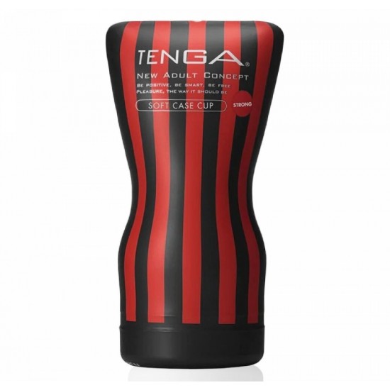 Мастурбатор Tenga Squeeze Tube Cup (м’яка подушечка) STRONG стискається