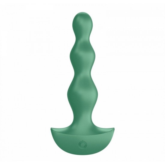 Анальный стимулятор-бусины с двумя моторами Satisfyer Lolli-Plug 2 (green)