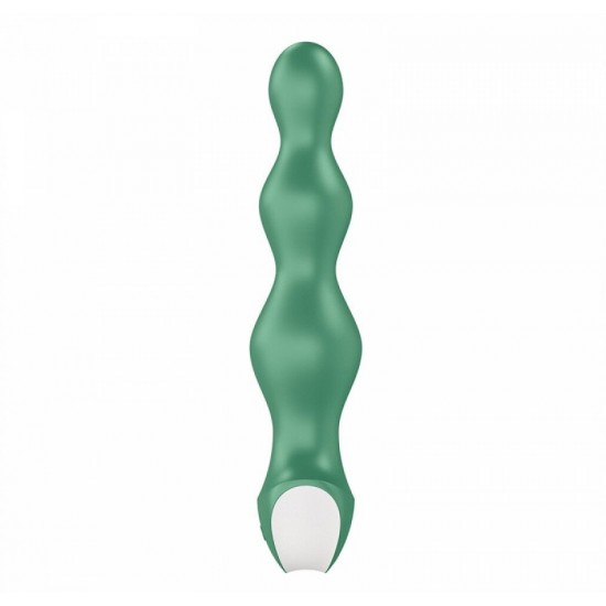 Анальный стимулятор-бусины с двумя моторами Satisfyer Lolli-Plug 2 (green)