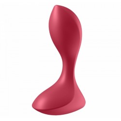 Анальная вібропробка Satisfyer Backdoor Lover Red Анальная вібропробка Satisfyer Backdoor Lover Red
