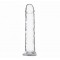 Прозорий фалоімітатор ADDICTION - Crystal Vertical Dong 16,5 см