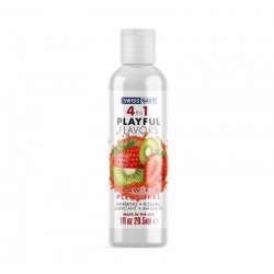 Лубрикант на водній основі Swiss Navy 4 in 1 Straw-Kiwi Pleasures 29,5 мл Лубрикант на водній основі Swiss Navy 4 in 1 Straw-Kiwi Pleasures 29,5 мл
