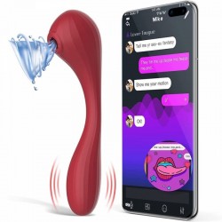 Вакуумний вагінально-кліторальний стимулятор Magic Motion Bobi Red Вакуумний вагінально-кліторальний стимулятор Magic Motion Bobi Red