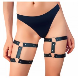 Гартери на ногу із натуральної шкіри Art of Sex - Kristina Leg Garters (2 шт)