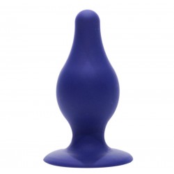 Анальна пробка SilexD (Model 2 size M) Blue двошаровий, силікон+Silexpan, діаметр 4 см Анальна пробка SilexD (Model 2 size M) Blue двошаровий, силікон+Silexpan, діаметр 4 см