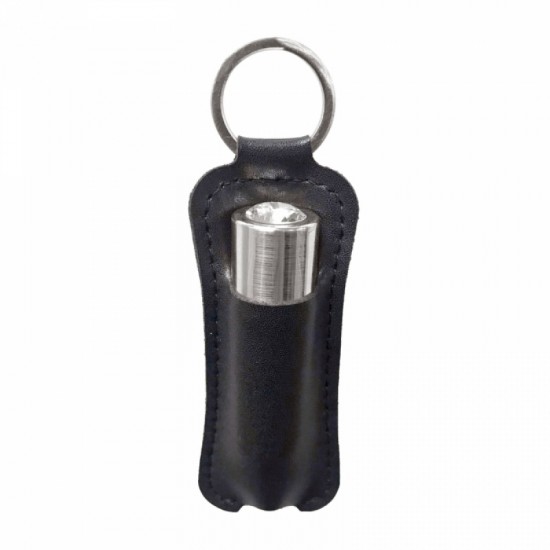 Вібропуля PowerBullet - First-Class Bullet 2.5' with Key Chain Pouch, Silver