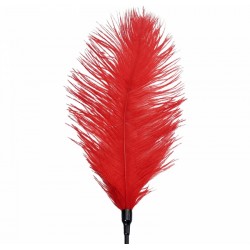 Лоскітка зі страусиним пером Art of Sex - Feather Tickler, колір Червоний Лоскітка зі страусиним пером Art of Sex - Feather Tickler, колір Червоний