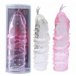 Насадка закрытая 'Crystal sleeve snakes' в форме змеи Насадка закрытая 'Crystal sleeve snakes' в форме змеи