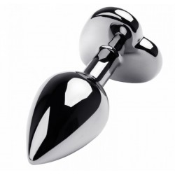 Анальная металлическая пробка с камнем / TOYFA Metal Анальная металлическая пробка с камнем / TOYFA Metal