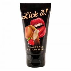 Оральный лубрикант / Lick-it Шампанское 50 мл Оральный лубрикант / Lick-it Шампанское 50 мл