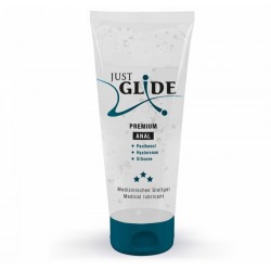 Густая смазка водно-силиконовая Just Glide Premium Anal (250 мл), гибридная Густая смазка водно-силиконовая Just Glide Premium Anal (250 мл), гибридная