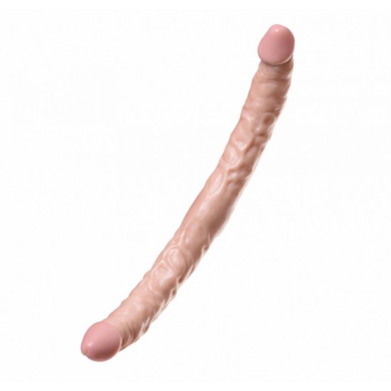 Двухсторонний фаллоимитатор - Toyfa Realstick Nude, 34 см