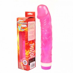 Вибратор розовый Realistic Jelly Pink Вибратор розовый Realistic Jelly Pink
