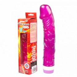 Вибратор фиолетовый Realistic Jelly Pink Вибратор фиолетовый Realistic Jelly Pink