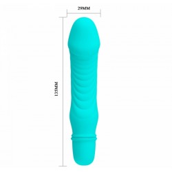 Мини-вибратор Pretty Love Stev бирюзовый Мини-вибратор Pretty Love Stev бирюзовый
